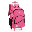 Mochila De Rodinhas Grande 28L Barbie Pink LUXCEL