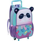 Mochila de Rodinhas Infantil Baby Panda Fofinho