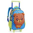 Mochila de Rodinhas Infantil Escolar Animais