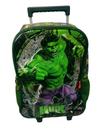 Mochila de rodinhas marvel hulk luxcel