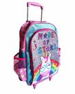 Mochila De rodinhas Mochilete Unicórnio infantil escolar meninas brilho volta as aulas garotas bolsa Mochila De rodinhas Mochilete Unicórnio infantil escolar meninas brilho volta as aulas garotas bolsa