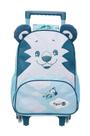 Mochila de Rodinhas Tigor T Tigre Com Alças Happy Pilot Azul