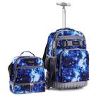 Mochila de Rodinhas Tilami Galaxy Blue 19 Polegadas com Lancheira