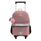 Mochila de Rodinhas Tween Panda Rose Juvenil Feminina Xeryus Mochila de Rodinhas Tween Panda Rose Juvenil Feminina Xeryus