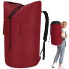 Mochila de roupa suja Ãzhido Extra Large 115L vermelha para faculdade Mochila de roupa suja Ãzhido Extra Large 115L vermelha para faculdade
