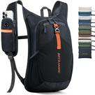 Mochila de Senderismo BECOJADDE 15L Ultraligera Plegable Negra Mochila de Senderismo BECOJADDE 15L Ultraligera Plegable Negra