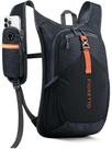 Mochila de Senderismo FIORETTO 15L para Mujeres y Hombres, Ligera, Negra