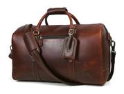 Mochila de viagem Aaron Leather Goods Buffalo Leather 20L Mochila de viagem Aaron Leather Goods Buffalo Leather 20L