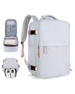 Mochila de viagem bergsalz Essentials Grey Waterproof 17,71 polegadas