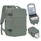 Mochila de viagem coofay Carry on expansível verde oliva