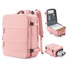Mochila de viagem coowoz Large Carry On impermeável rosa Mochila de viagem coowoz Large Carry On impermeável rosa