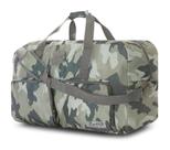 Mochila de viagem dobrável Lucky Brand 85L Camo 71x33x38cm