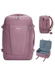 Mochila de viagem ECOHUB 17" com porta USB de 13 bolsos rosa Mochila de viagem ECOHUB 17" com porta USB de 13 bolsos rosa