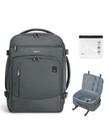 Mochila de viagem ECOHUB Spirit Airlines 30L com porta USB cinza