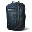 Mochila de Viagem Evoque 40L em Poliéster e Laminação PU 600D Preta 203051-PR Nautika