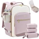 Mochila de viagem LOVEVOOK 40L impermeável com cubos de embalagem