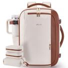Mochila de viagem LOVEVOOK 40L para mulheres com 3 cubos de embalagem Mochila de viagem LOVEVOOK 40L para mulheres com 3 cubos de embalagem
