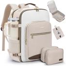 Mochila de viagem LOVEVOOK 50L para mulheres e homens com cubos de embalagem