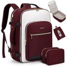Mochila de viagem LOVEVOOK Large 40L impermeável para mulheres e homens