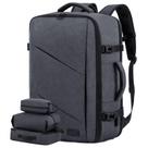 Mochila de viagem LOVEVOOK Travel 40L com porta USB cinza escuro