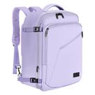 Mochila de Viagem MATEIN Carry On 40L - Roxa Clara - Para Mulheres