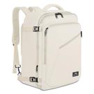 Mochila de Viagem MATEIN Large - Impermeável e Antifurto - Bege