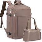 Mochila de viagem RDTGO 40L impermeável com compartimento para laptop
