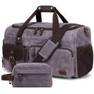Mochila de Viagem SHENHU Weekender Cinza - Compartimento para Sapatos