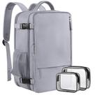 Mochila de viagem Sinaliy 40L impermeável para mulheres e homens, laptop de 17"