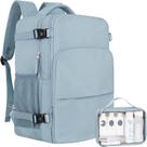 Mochila de viagem Sinaliy para mulheres impermeável para laptop de 16 polegadas