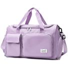 Mochila de Viagem Suruid com Compartimento para Sapatos - Nylon Roxo Mochila de Viagem Suruid com Compartimento para Sapatos - Nylon Roxo