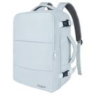 Mochila de viagem Taygeer Carry On 40L para mulheres azul