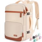 Mochila de viagem Velaybor 40L com porta de carregamento USB resistente à água
