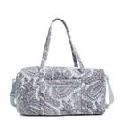 Mochila de viagem Vera Bradley Cotton Soft Sky Paisley