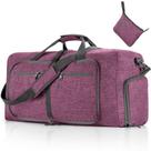 Mochila de Viagem Vomgomfom 65L - Compartimento para Sapatos - Roxa