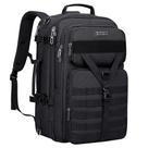Mochila de viagem WITZMAN B688 preta 45L para homens com laptop de 17"