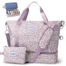 Mochila de viagem WOOMADA Weekender para mulheres com compartimento para sapatos Mochila de viagem WOOMADA Weekender para mulheres com compartimento para sapatos