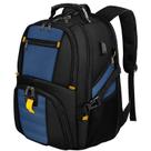 Mochila de viagem YOREPEK Extra Large de 50 L com laptop USB de 17" Roy Blue Mochila de viagem YOREPEK Extra Large de 50 L com laptop USB de 17" Roy Blue