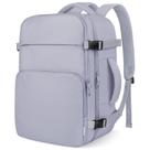 Mochila de viagem ZOMFELT para mulheres e homens, laptop de 15,6 polegadas, roxa