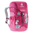 Mochila Deuter Schmusebar 8L para crianças de mais de 3 anos rosa rubi