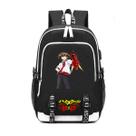 Mochila Devil High School Kids School Oxford 30x15x44cm