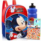 Mochila Disney Mickey Mouse Mini para criança com acessórios