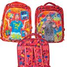 Mochila duas estampas Lantejoula Lucas Neto Vermelha Mochila duas estampas Lantejoula Lucas Neto Vermelha
