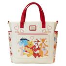 Mochila e Bolsa Tote Conversível Loungefly Disney Winnie The Pooh Love