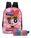 Mochila E Estojo Escolar Estampa Menina Power Poderosas Mochila E Estojo Escolar Estampa Menina Power Poderosas