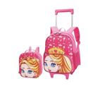 Mochila E Lancheira Infantil Baby Escolar Menina Menino