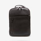 Mochila Em Couro Café