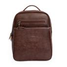 MOCHILA EM COURO / D106-M Stone Marrom MOCHILA EM COURO / D106-M Stone Marrom