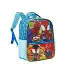 Mochila Escolar 16 Marvel Spidey e Seus Amigos Incríveis Dino Webs
