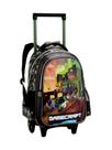 Mochila Escolar 2em1 Costas e Rodas GameCraft Z Mochila Escolar 2em1 Costas e Rodas GameCraft Z
